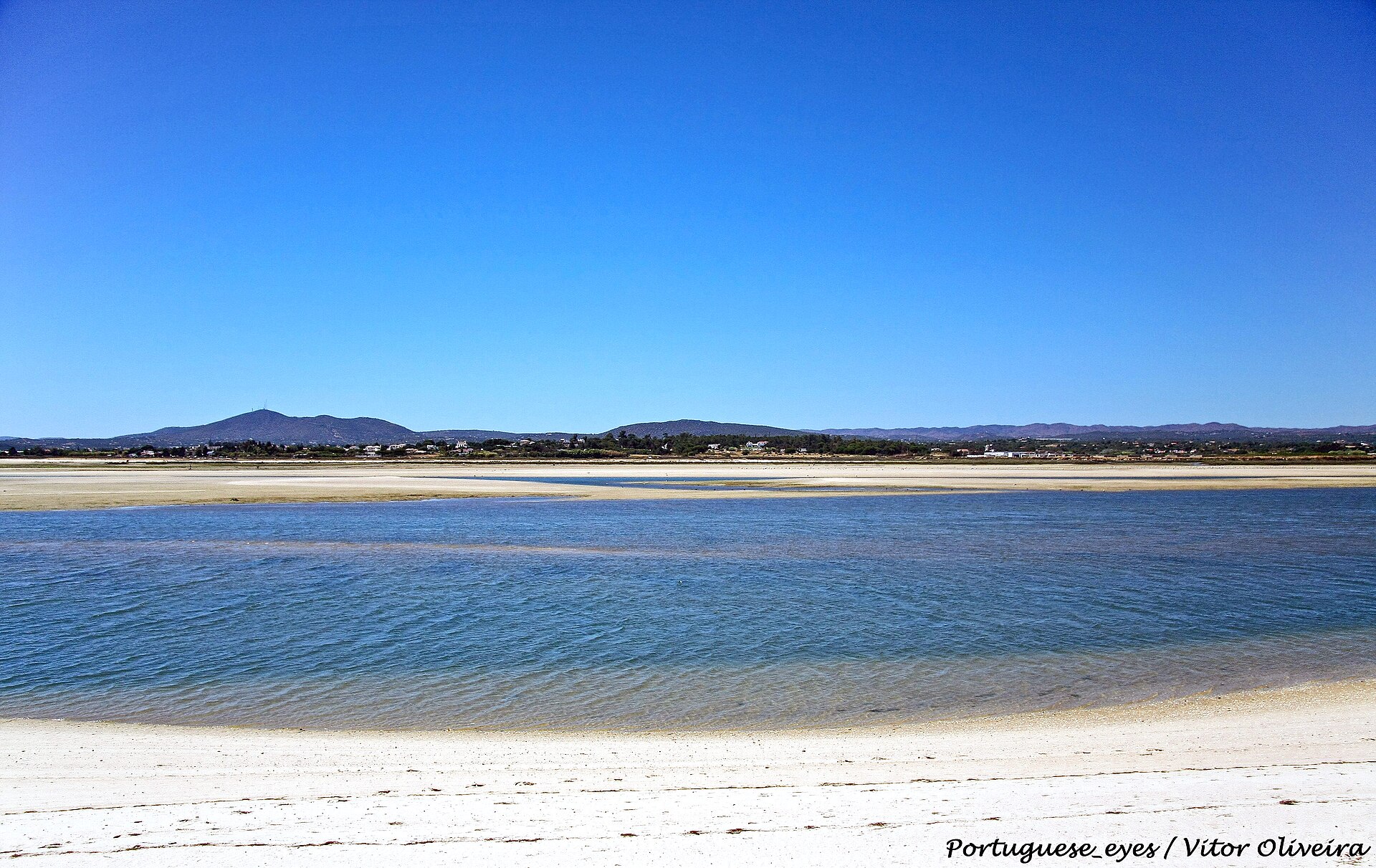 Vista da Ilha de Tavira e da Ria Formosa